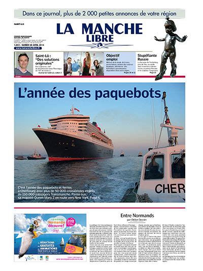 manche libre annonce|La Manche Libre